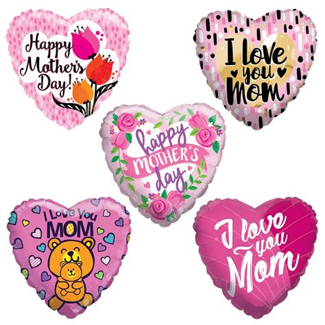 18inch Red I Love You Heart Foil Balloon Happy Mother Day Love Heart