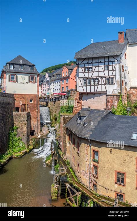 Hackenberger Mill With Leukbach Waterfall And Amuseum Saarburg Saar