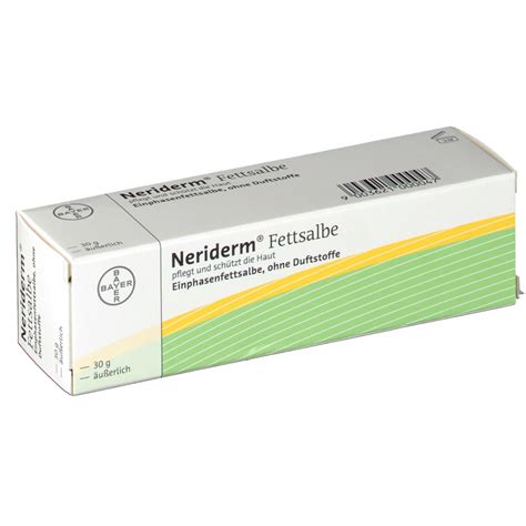 Neriderm - инструкция по применению, дозировки, состав, аналоги ...