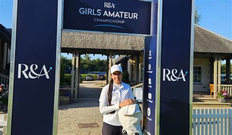 Mannat Reaches Semi Finals Of R A Girls Amateur India Golf Weekly India S No Source For
