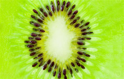 Fresh kiwi fruit slices closeup macro texture background 12592395 Stock Photo at Vecteezy