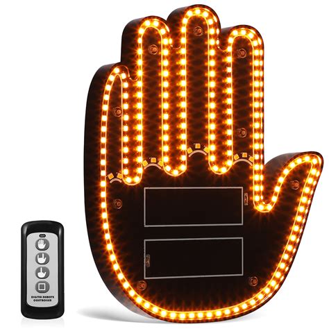 Shangfeng Car Hand Gesture Lightcar Finger Light Hand Gesture Light For Car Window Light Up