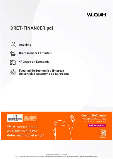 dret financer  tributari dret financer anonimo dret financer