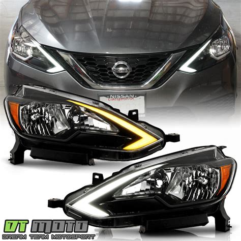 Switchback Con Faros De Se Al Led Drl Para L Mparas Hal Genas Nissan