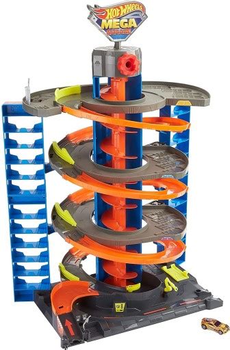 Hot Wheels Gara Zje D Alnia Tor Samochodowy Du Y Zestaw Allegro Pl