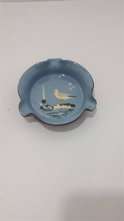 Babbacombe Torquay Pottery England Sea Gull Ashtray Treasure Etsy