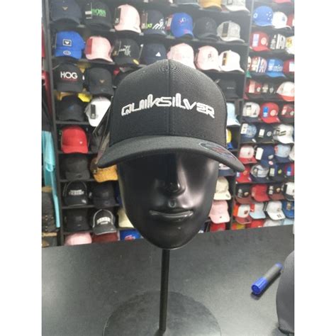 Bon Quiksilver Modelo Aba Curvada Letreiro Preto Shopee Brasil