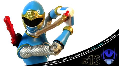 Bandai Power Rangers Ninja Storm 6 Inch Legacy Collection Blue