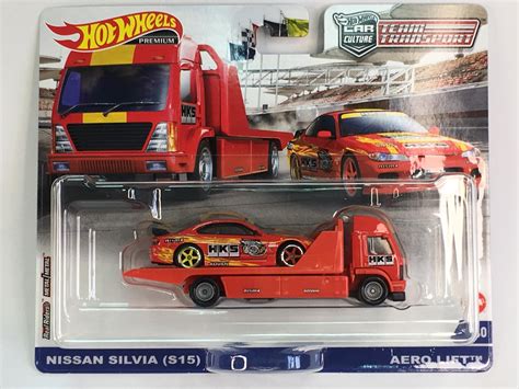 Nissan Silvia S Aero Lift Hot Wheels Team Transport Aukro