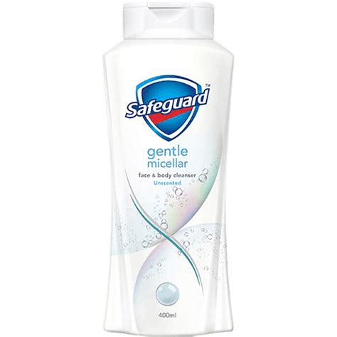 SAFEGUARD BODYWASH GENTLE MICELLAR UNSCENTED 400ML Body Care Walter