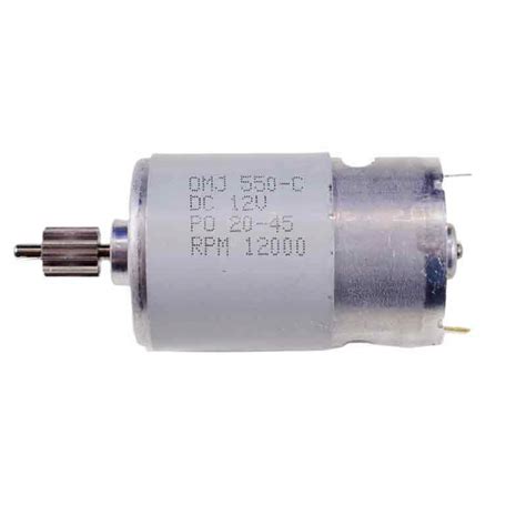 SILNIK-12V-RS550-12000RPM OMJ550C 14193257746 - Allegro.pl