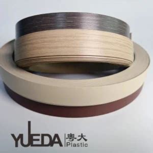 Yueda Table Edge Banding Strips Woodgrain Pvc Edge Banding Pvc