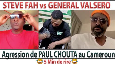 Agre Ssion De PAUL CHOUTA Au Camerounavec Le GENERAL VALSERO Et