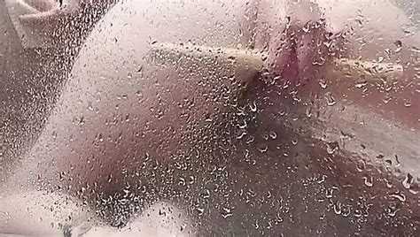Quivering Shower Standing Orgasm With My Dildo In My Cunt And The Water Blasting On My Clit