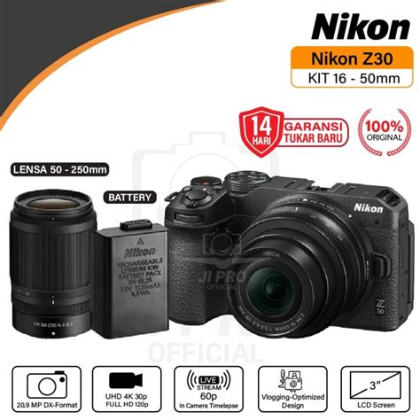 Nikon Z30 kit 16-50mm+50-250mm/Nikon Z 30 16-50mm & 50-250mm ORIGINAL ...