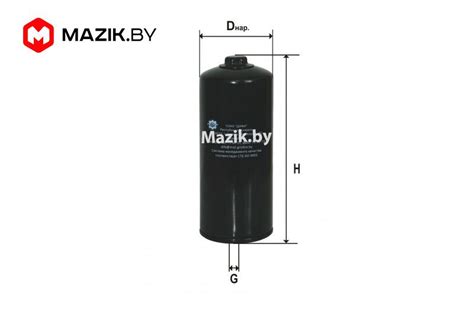 DIFA 5103 Фильтр масляный 5103 (ЯМЗ, WP7) 650-1012075, DIFA - Мазик Бай