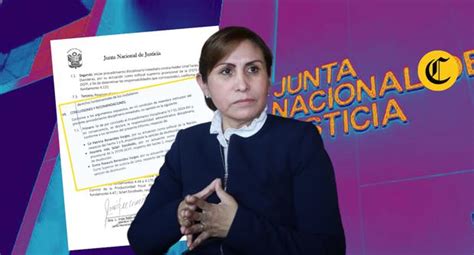 Patricia Benavides Jnj Abre Proceso A Fiscal Uriel Ter N E