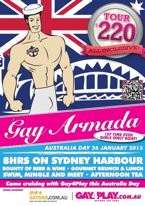 Gay Armada Armada Comic Book Cover Australia Day