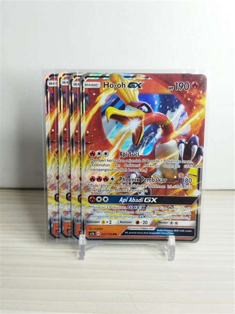 Jual Kartu Pokemon Tcg Indonesia Ho Oh Gx Rr Di Seller Syllogiid Kota