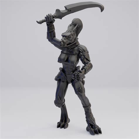 Hot Goblin シースウルフA ミニチュア ホットゴブリン 獣人 戦士