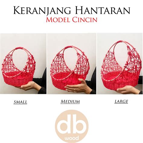 Jual Keranjang Hantaran Model Cincin Keranjang Cincin Keranjang Parcel