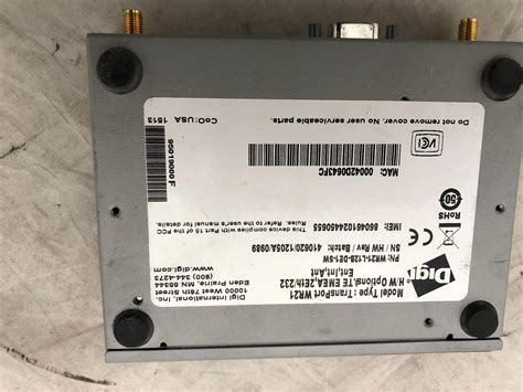 Nefunkční A Pouze Pro Podnikatele Router Digi Transport Wr21 Lte Emea