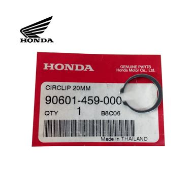 GENUINE HONDA CIRCLIP, 20MM (90601-459-000)