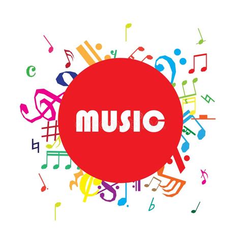 Vector Illustration Of Music Background Stock Vector Illustration Of