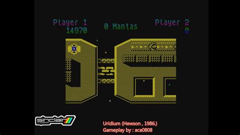 SINCLAIR ZX SPECTRUM URIDIUM HEWSON 1986 14 970 PTS YouTube