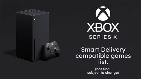 Confirmed XBOX Smart Delivery Compatible Games YouTube