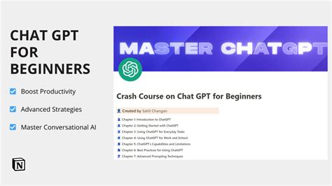 Mastering Chat GPT A Beginner S Guide To Conversational AI