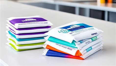 Custom Printed Wet Wipes Express Flyer Distribution And Flyer