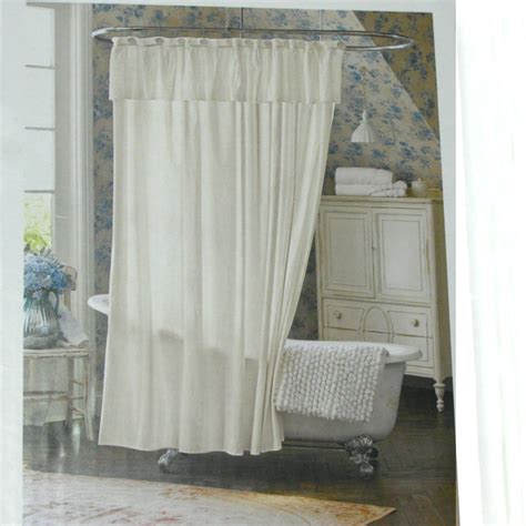 Simply Shabby Chic Shower Curtain In Furniture Ideas Deltaangelgroup