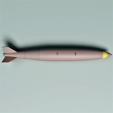 Aircraft Bomb Mk 82 Conical 3d Model
