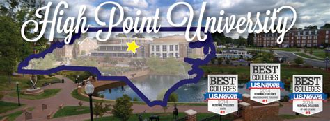 High Point University Campus Map Map