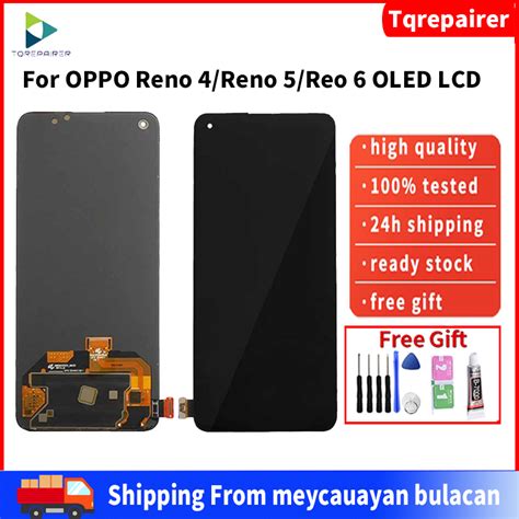 Tqrepairer Original For OPPO Reno 3 Reno 3 Pro Reno 4 Reno 5 4G