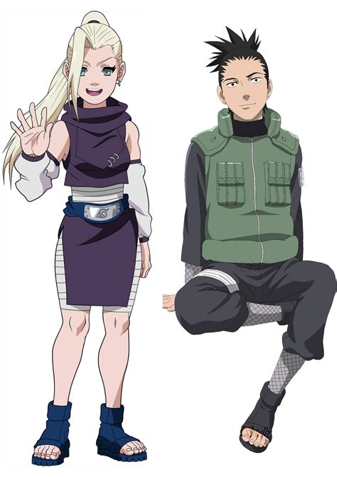 Naruto Ino Yamanaka Shikamaru Nara Naked Sexy Girl Bodypillow Pillowcase ALP SWOR