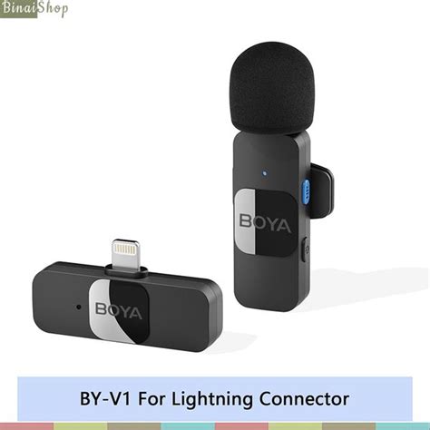 Boya BY-V1 / BY-V2 / BY-V10 / BY-V20 - Micro Cài Áo Không Dây 2.4GHz ...