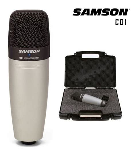 Samson C Micr Fono Condensador De Diafragma Grande Para Estudio