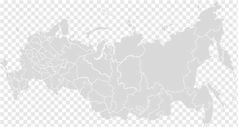 Карта россии без надписей и подписей
