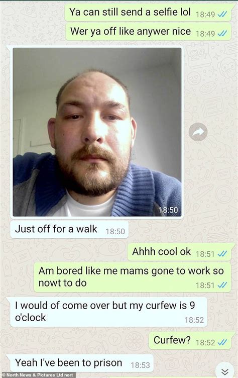 Convicted Rapist Contacted Year Old Virgin For Sex After Being Freed From Jail Daily