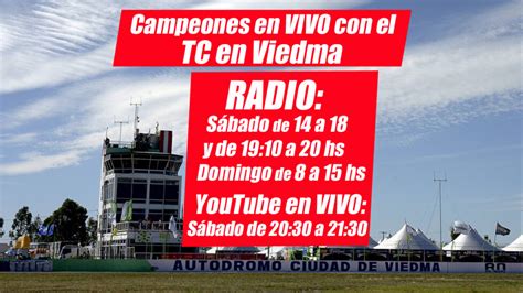 TC En Viedma Campeones Radio Y YouTube En Vivo Campeones