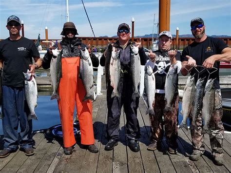 Columbia River Buoy 10 August 4 2018 John Elder Fishing Guide Service