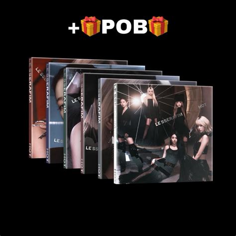 Le Sserafim Th Mini Album Hot Compact Ver Pob Shopee Thailand