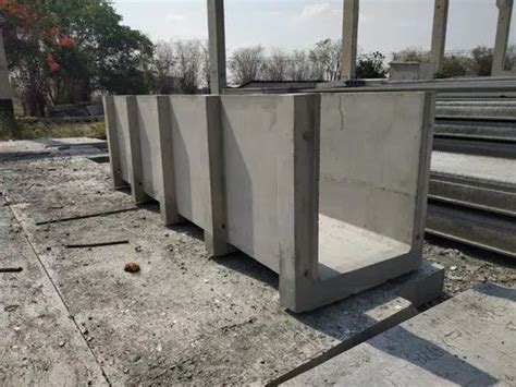 120 mm Precast Concrete U Drain at ₹ 5550/meter | Sriperumbudur ...