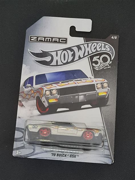 HOT WHEELS 50th Anniversary ZAMAC 70 Buick GSX Hobbies Toys Toys Games On Carousell