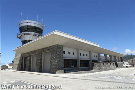 The Brand New St Helena Airport Combined Building And Control Tower