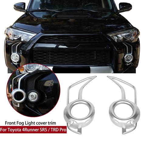 For Toyota Runner Sr Trd Pro Front Fog Light Lamp Cover Trim