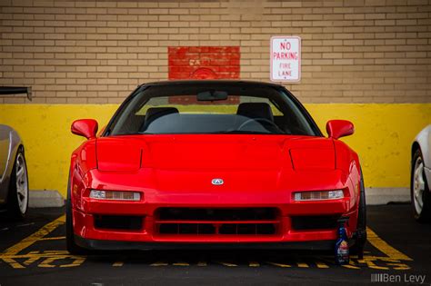 Front Of Red First Gen Acura Nsx Benlevy