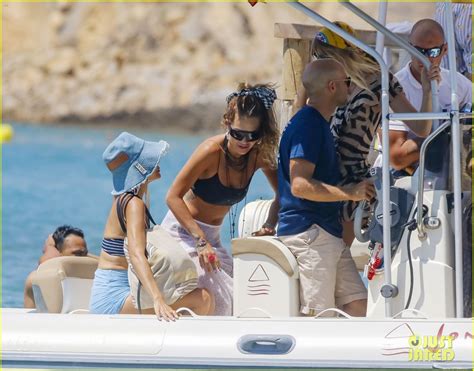 Rita Ora Flaunts Toned Figure In Silver Bikini During Ibiza Vacation